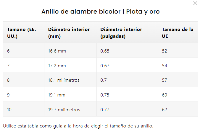 Anillos - Refinado Bicolor Plata y Oro