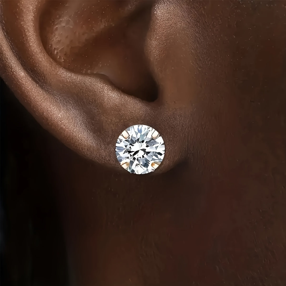 Pendientes - Conjunto de 3 pares con Diamante