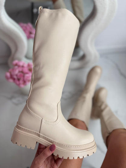 Maldivas - Botas altas en Beige