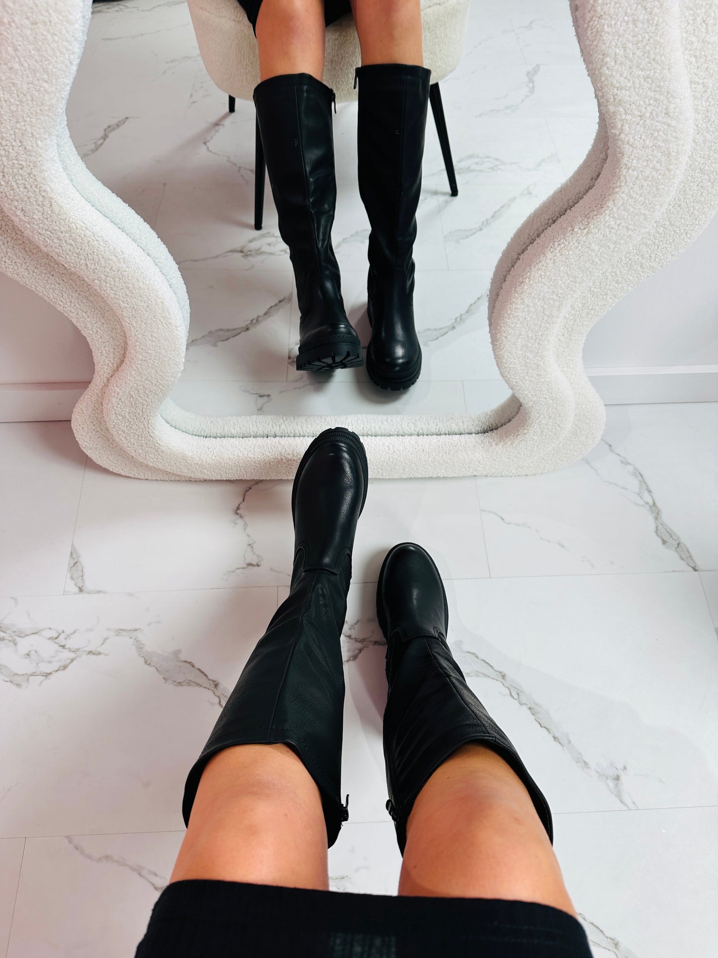 Maldivas - Botas altas en negro