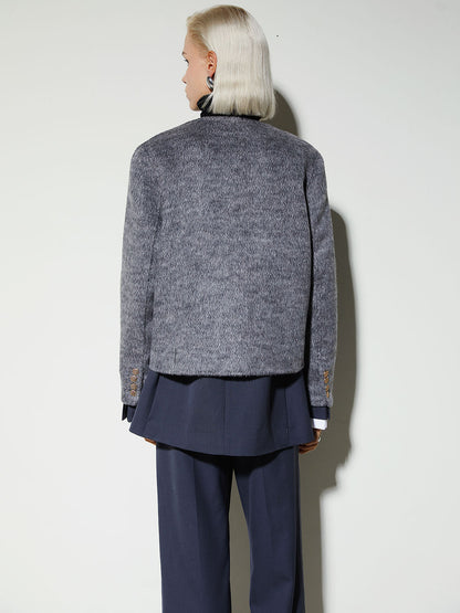 Suecia - Jersey de lana con cuello redondo